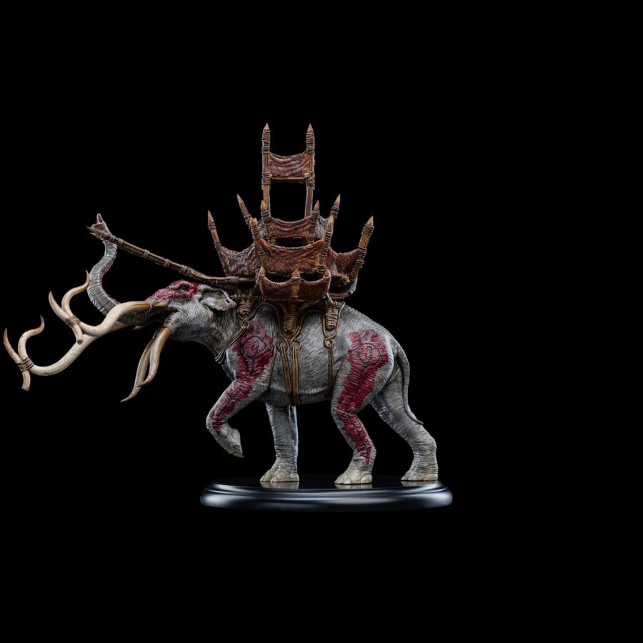 The Lord of the Rings - Mumak in Battle Minature Statue