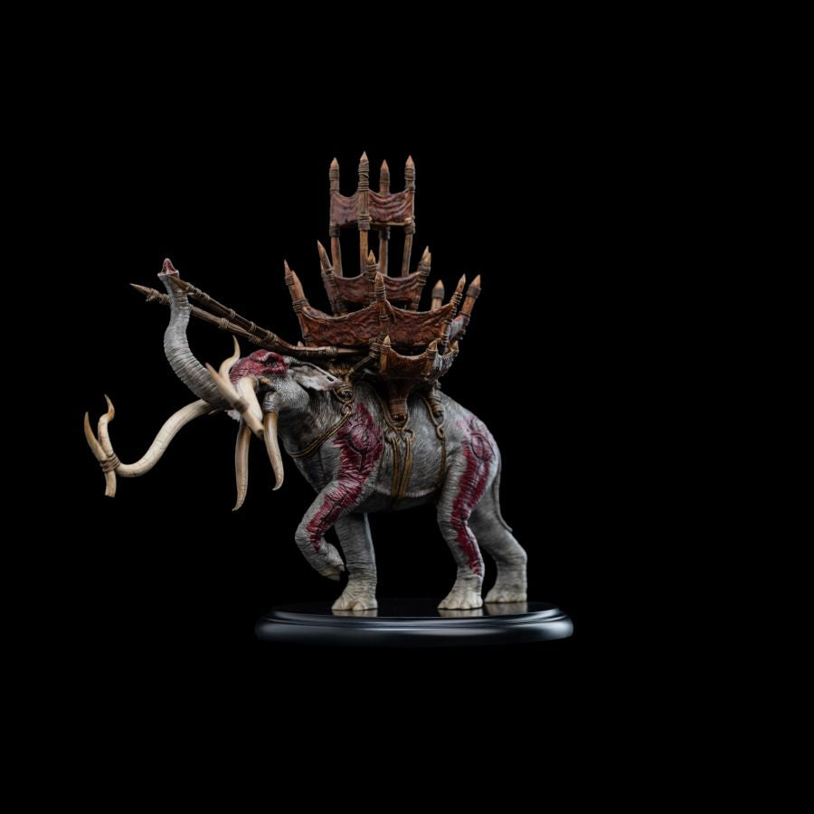 The Lord of the Rings - Mumak in Battle Minature Statue