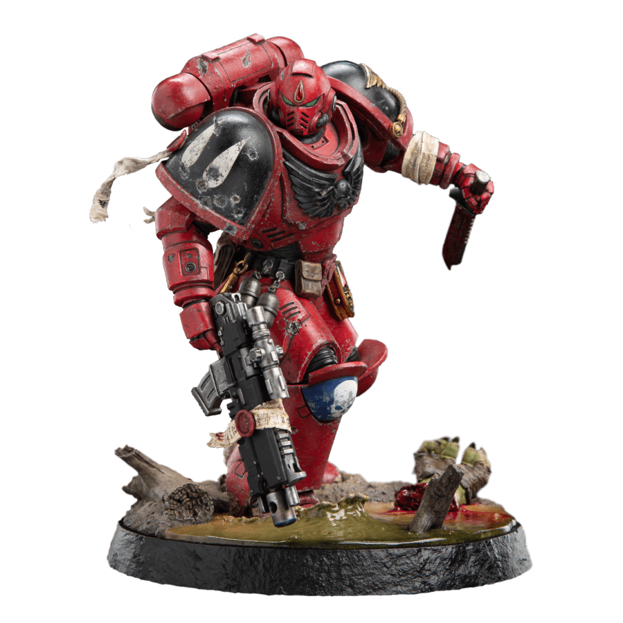 Warhammer 40,000 - Blood Angels Intercessor Sergeant 1:10 Scale Statue