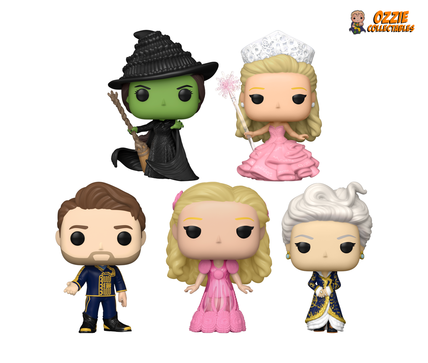 Wicked (2024) Bundle - 5 POP! Vinyls