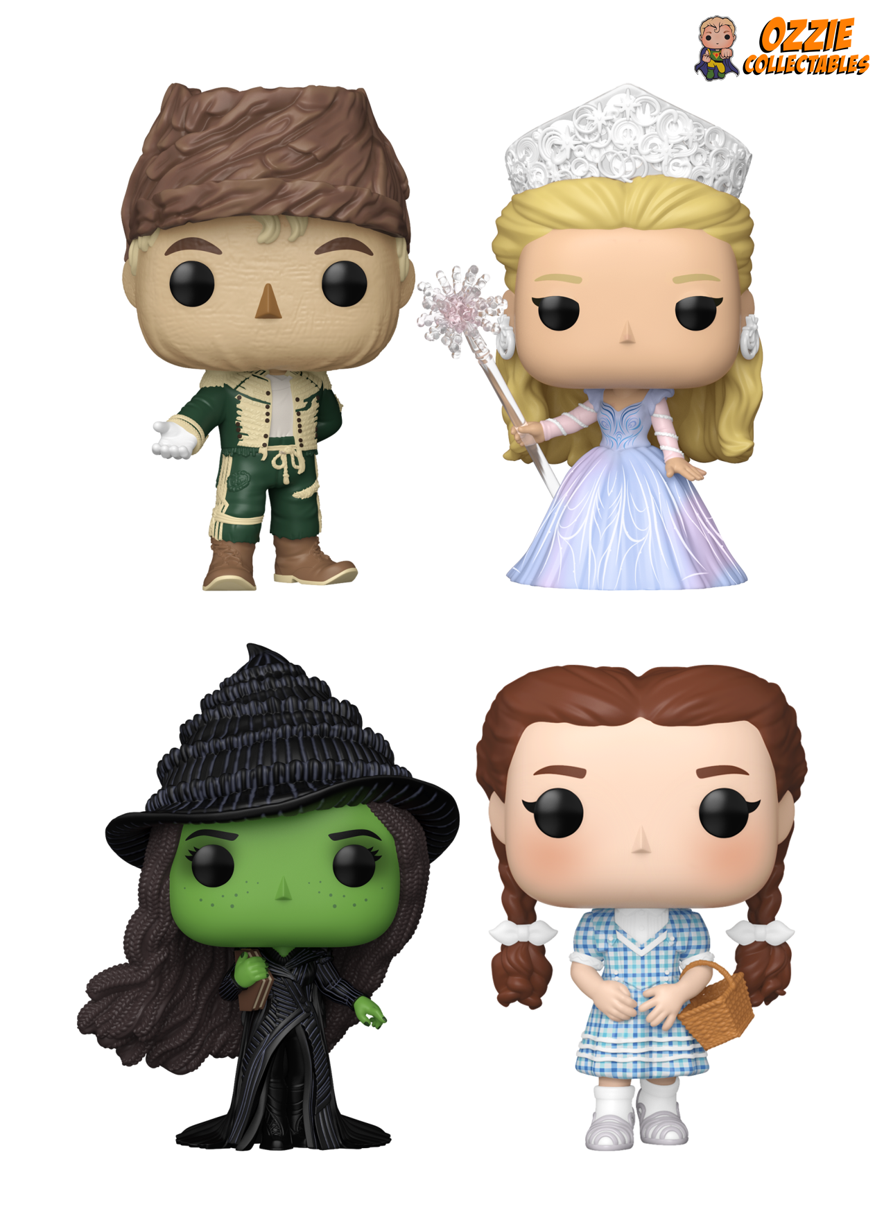 Wicked (2025) Bundle - 4 POP! Vinyls