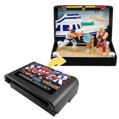Console Heroes: Street Fighter II Collectible Diorama