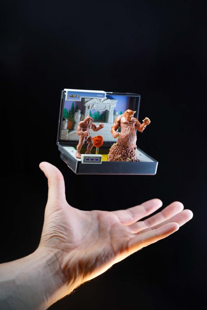 Console Heroes: Altered Beast Collectible Diorama