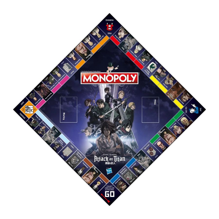 Monopoly - Attack On Titan Edition