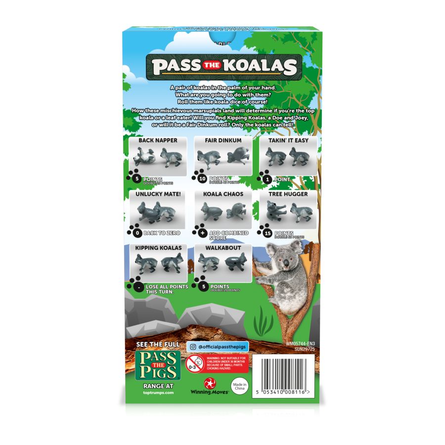 Pass the Koala - Original Version Game