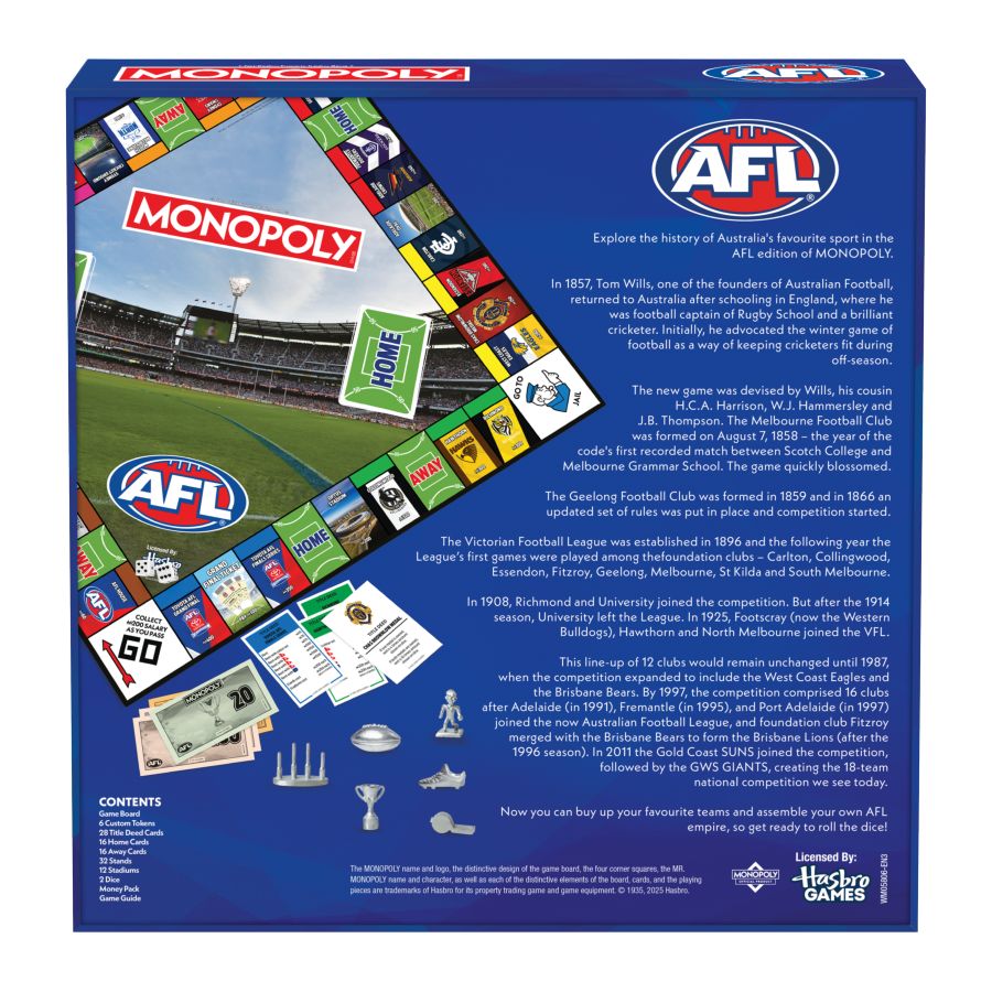 Monopoly - AFL (Refresh) Edition