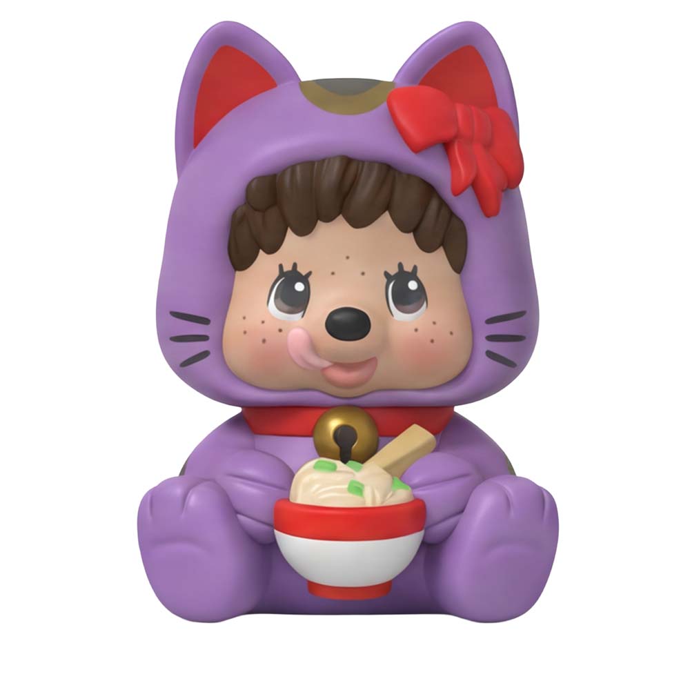 Rokimoto Monchhichi Lucky Cat Mystery Collectible
