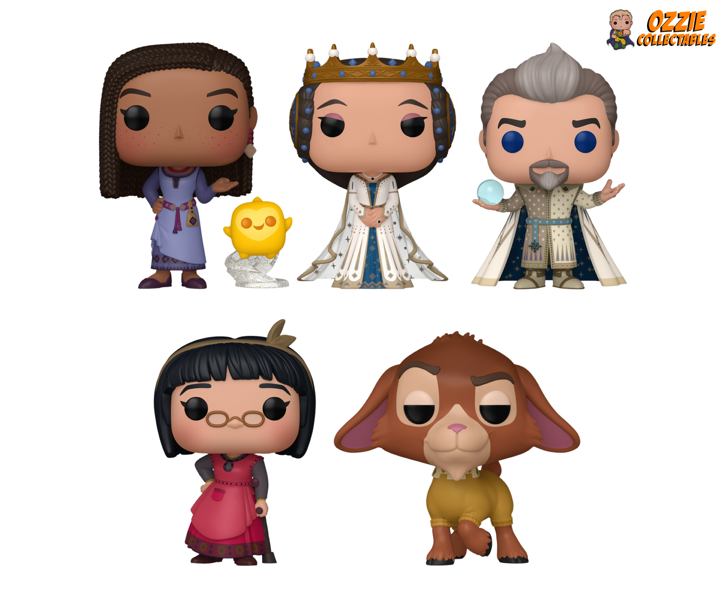 Wish (2023) Bundle - 5 POP! Vinyls