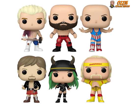 WWE 2024 Bundle - 6 POP! Vinyls
