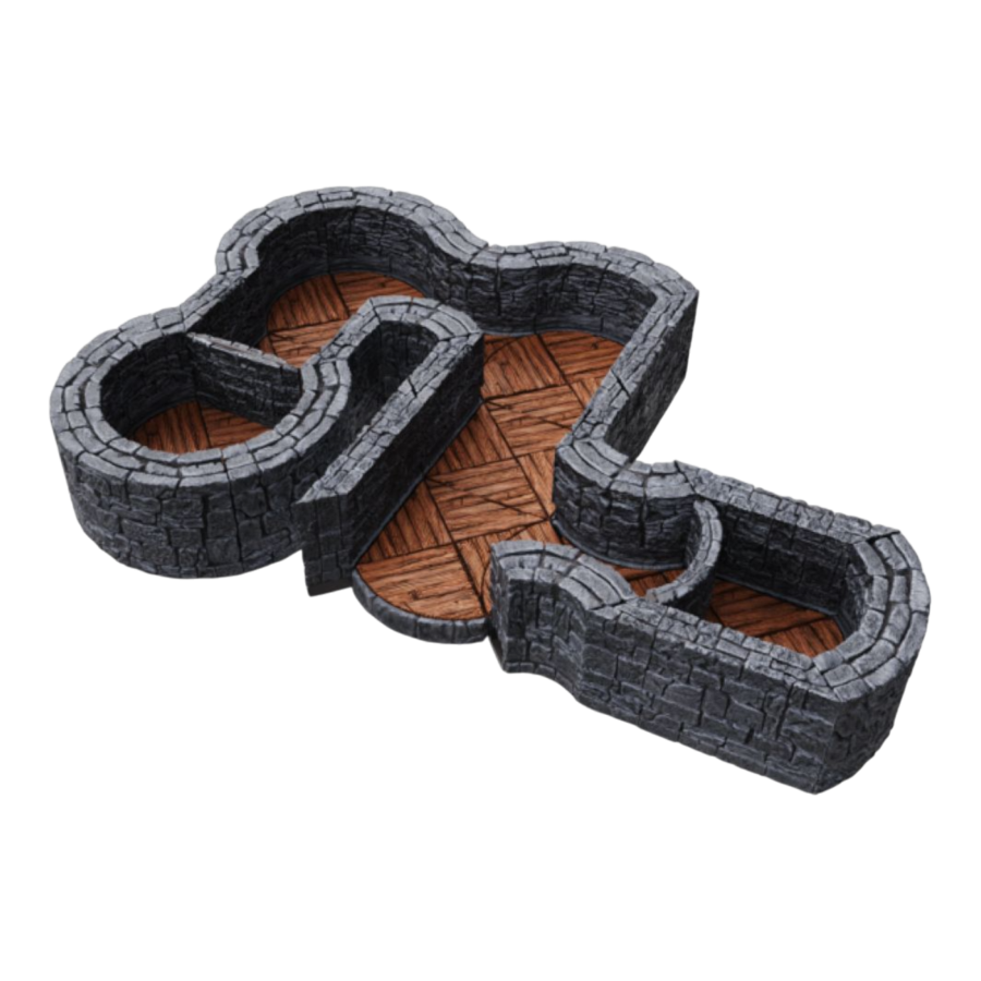 WarLock Tiles - Dungeon Angles & Curves