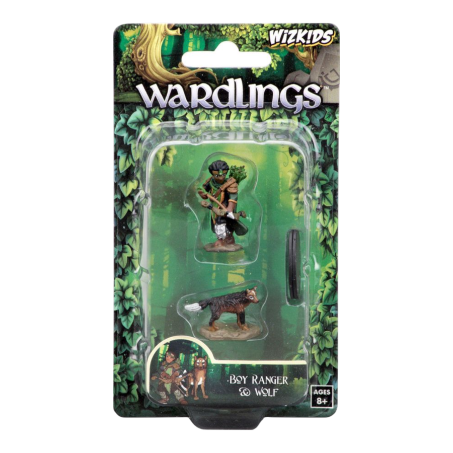 Wardlings - Boy Ranger & Wolf Pre-Painted Minis