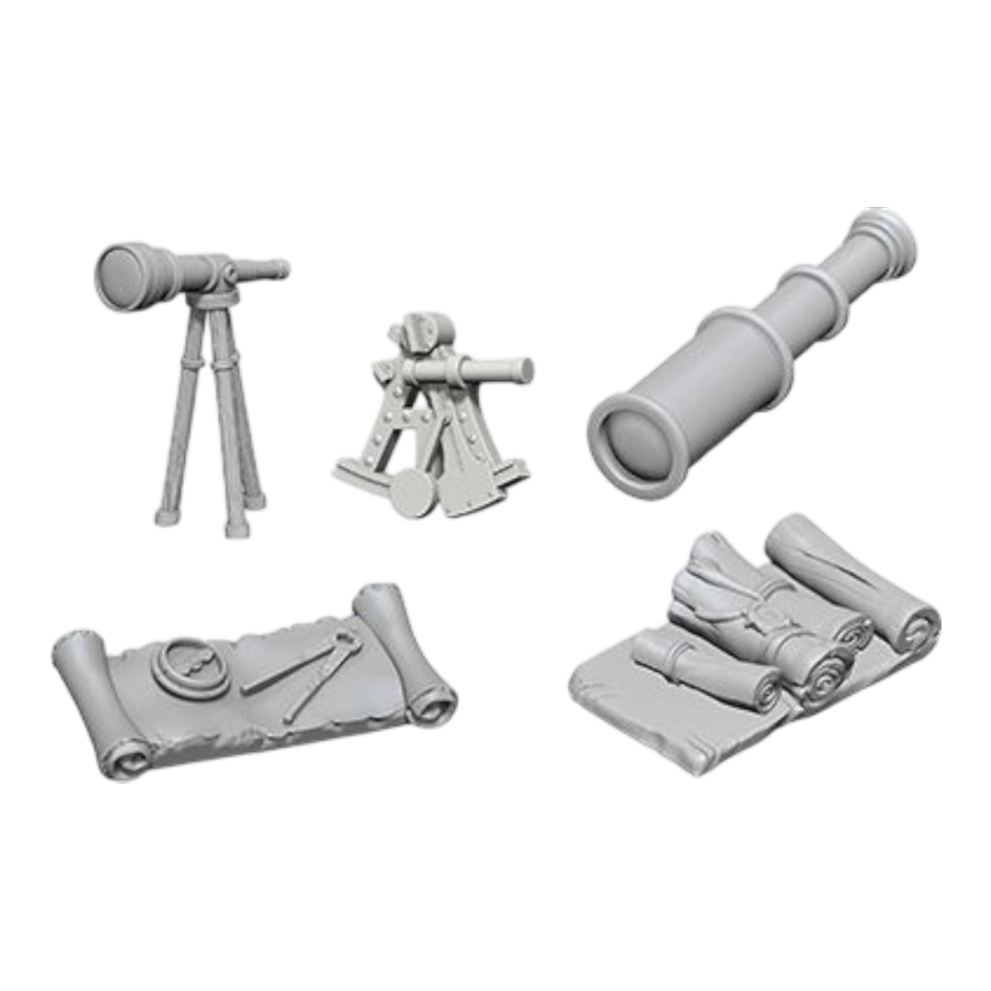 WizKids - Deep Cuts Unpainted Miniatures: Navigators Pack