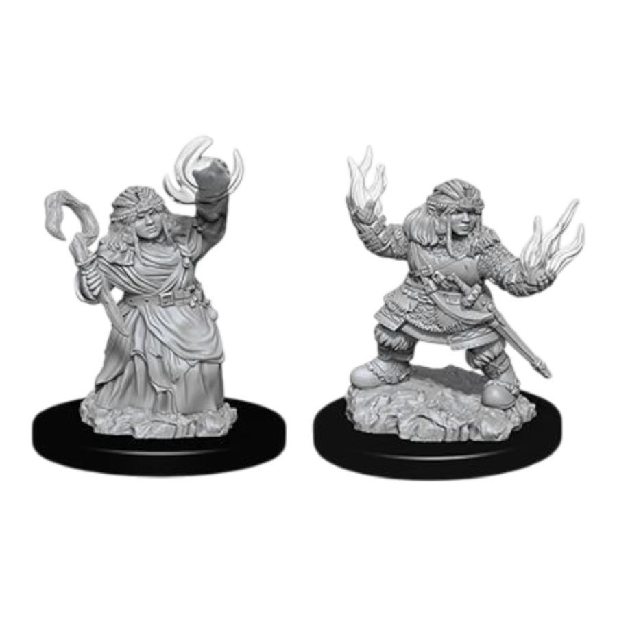 Pathfinder - Deep Cuts Unpainted Female Dwarf Summoner