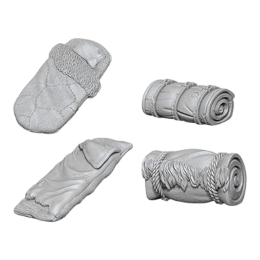 Wizkids - Deep Cuts Unpainted Miniatures: Bedrolls