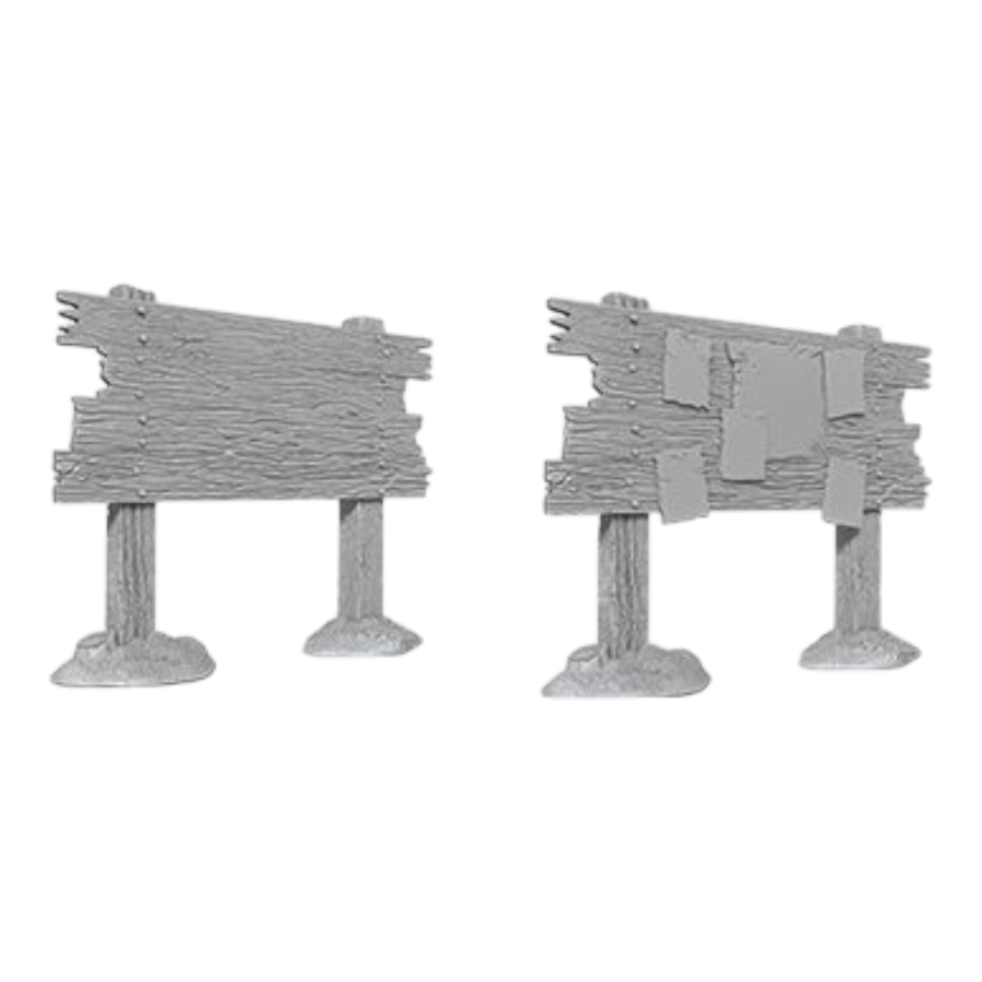 Wizkids - Deep Cuts Unpainted Miniatures: Bounty Board