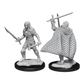 Pathfinder - Deep Cuts Unpainted Miniatures: Elf Fighter Male
