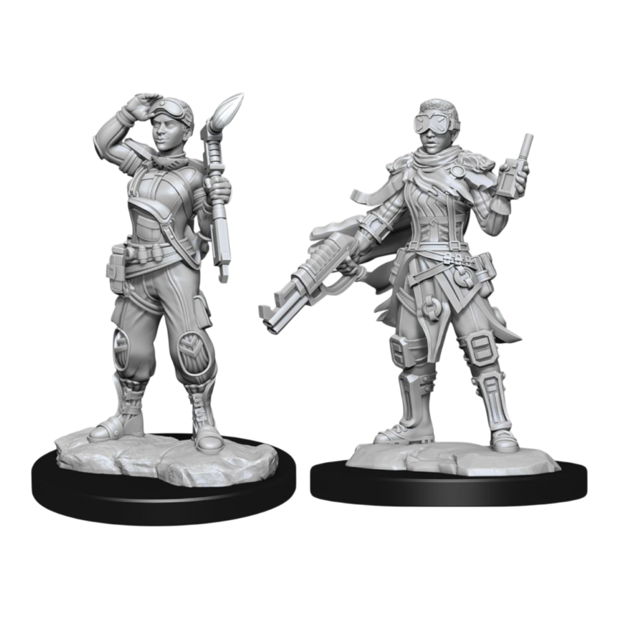 Starfinder - Deep Cuts Unpainted Miniatures: Human Mechanic