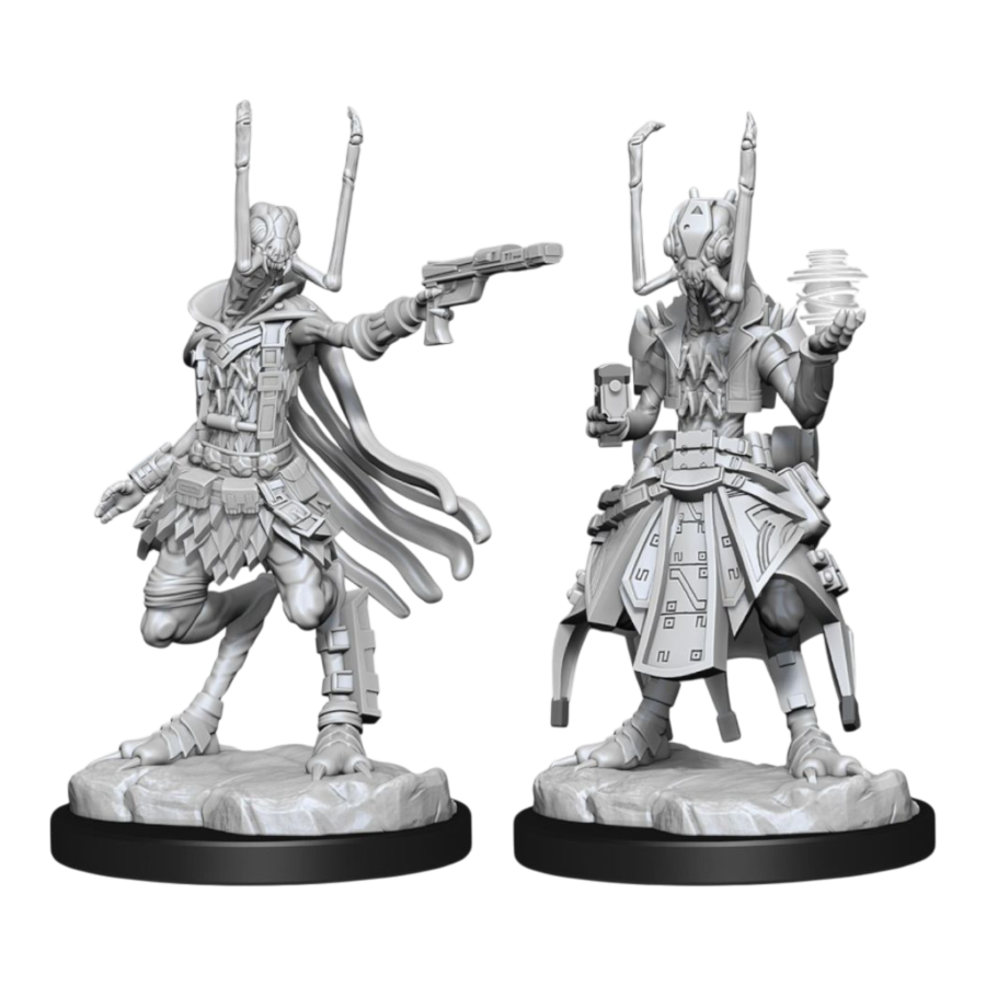 Starfinder - Deep Cuts Unpainted Miniatures: Shirren Technomancer