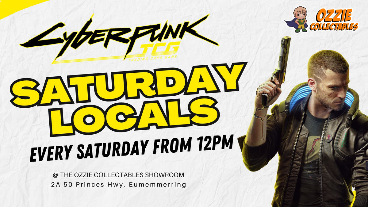 Cyberpunk TCG Locals Saturday 12pm