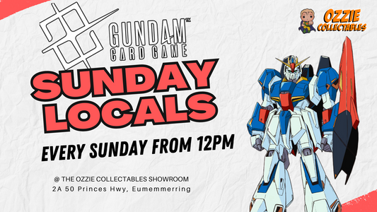 Gundam Locals Sunday 12pm