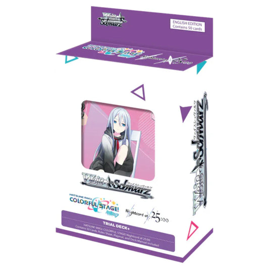 [Weiss Schwarz] HATSUNE MIKU: COLORFUL STAGE! Nightcord at 25:00 - Trial ﻿Deck