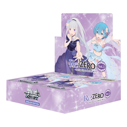 [Weiss Schwarz] Re:ZERO -Starting Life in Another World- Vol.3 - Booster Box