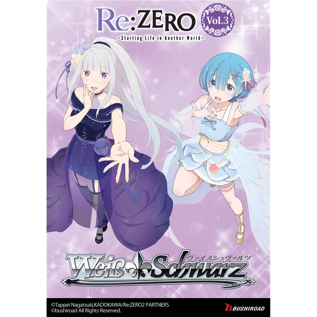[Weiss Schwarz] Re:ZERO -Starting Life in Another World- Vol.3 - Booster Pack