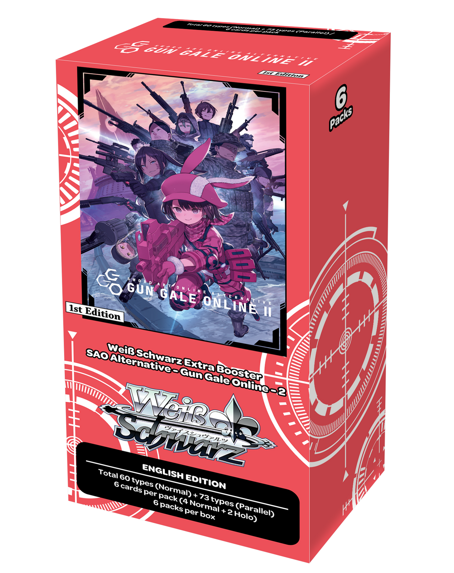 [Weiss Schwarz] Sword Art Online Alternative - Gun Gale Online II - English Extra Booster Box