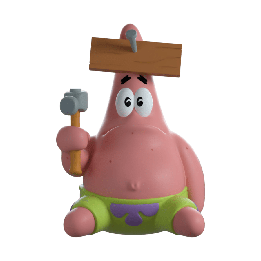 SpongeBob SquarePants - Nail in Head Patrick 4" Vinyl Figure