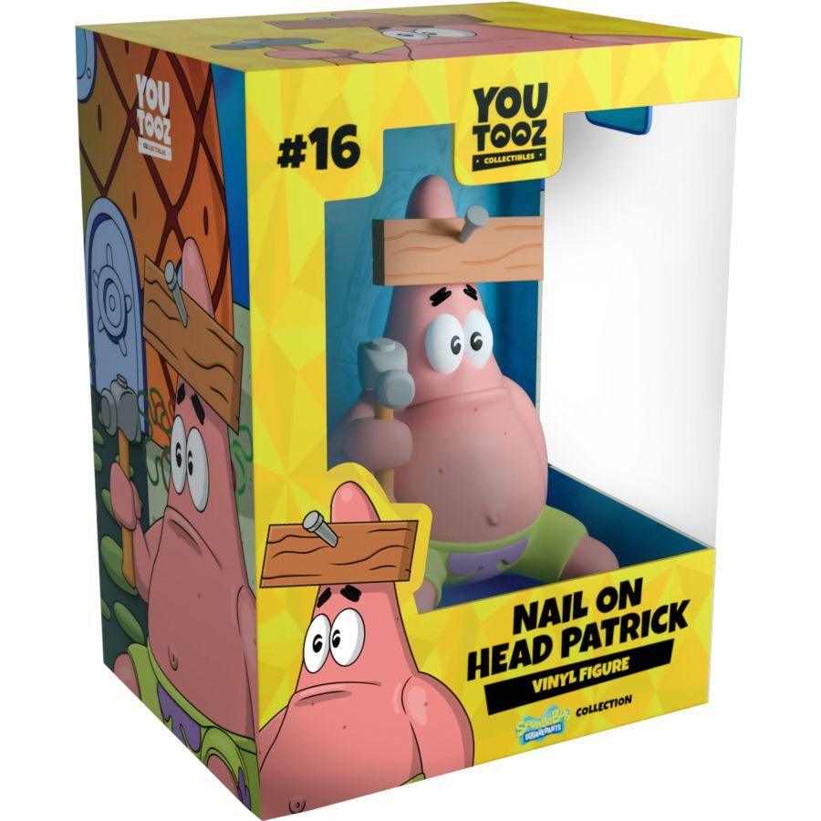 SpongeBob SquarePants - Nail in Head Patrick 4" Vinyl Figure
