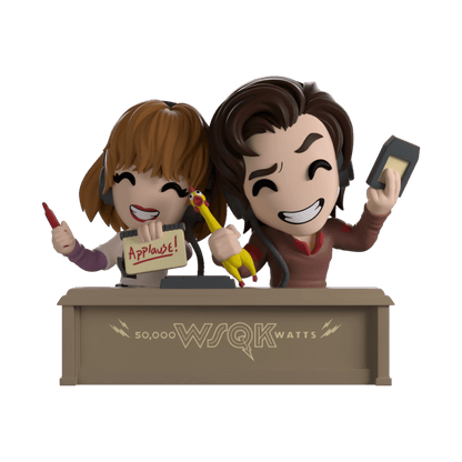 Stranger Things - WSQK Robin & Steve 5" Vinyl Figure Diorama