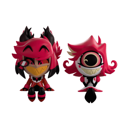 Hazbin Hotel - Alastor & Niffty Monitor Buddiez 2.5" Vinyl Figure 2-Pack