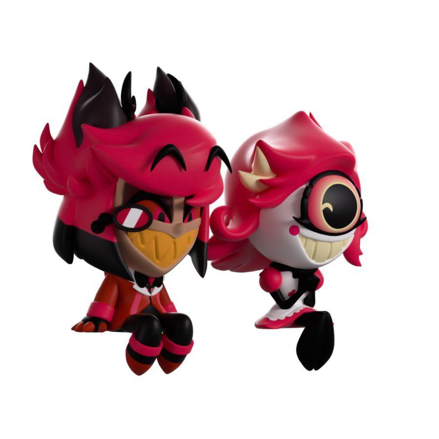 Hazbin Hotel - Alastor & Niffty Monitor Buddiez 2.5" Vinyl Figure 2-Pack