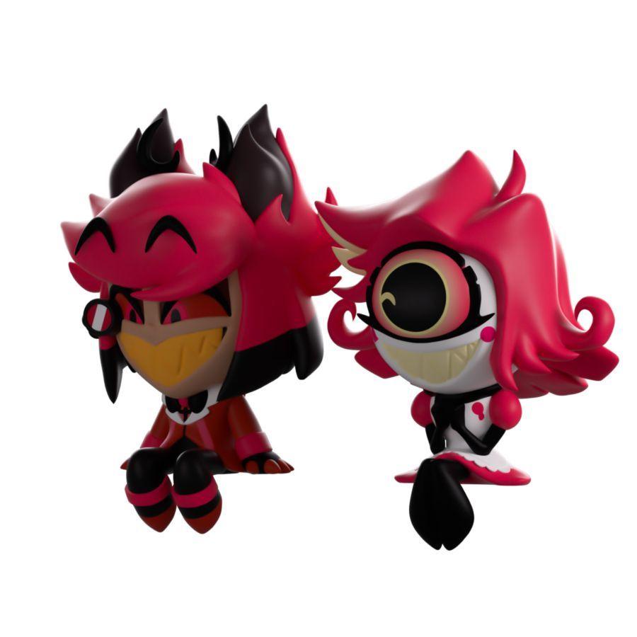 Hazbin Hotel - Alastor & Niffty Monitor Buddiez 2.5" Vinyl Figure 2-Pack