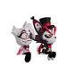 Hazbin Hotel - Angel Dust & Husk Monitor Buddiez 2.5" Vinyl Figure 2-Pack