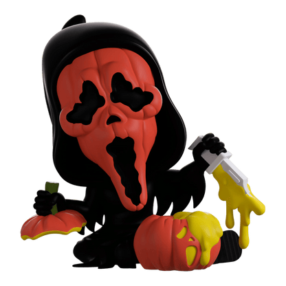 Ghost Face - Glow In The Dark Pumpkin Mask Ghost Face Vinyl