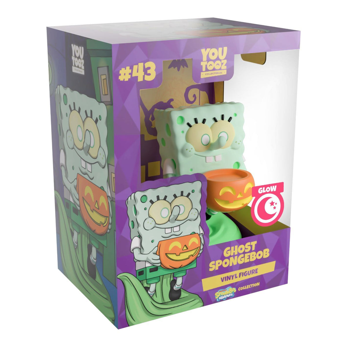SpongeBob SquarePants - Ghost SpongeBob Glow Vinyl