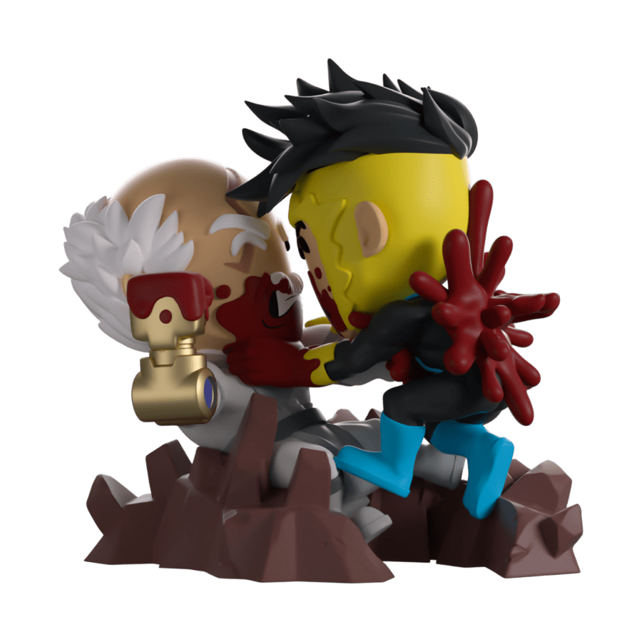 Invincible (2021) - Final Battle Invincible vs. Conquest 4.5" Vinyl Figure Diorama