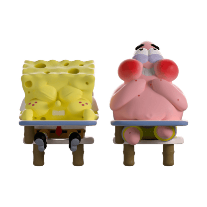 SpongeBob SquarePants - What's Funnier Than 24? Monitor Buddiez 2.5" Vinyl Figure 2-Pack