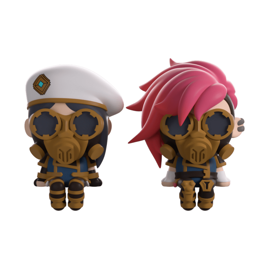 Arcane: League of Legends - Taskforce Caitlyn and Vi Monitor Buddiez 2.5" Vinyl Figure 2-Pack