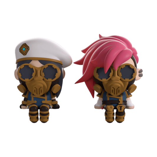 Arcane: League of Legends - Taskforce Caitlyn and Vi Monitor Buddiez 2.5" Vinyl Figure 2-Pack