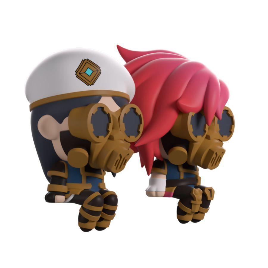 Arcane: League of Legends - Taskforce Caitlyn and Vi Monitor Buddiez 2.5" Vinyl Figure 2-Pack