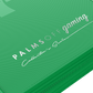 Collector's Series 4 Pocket Zip Binder - Green