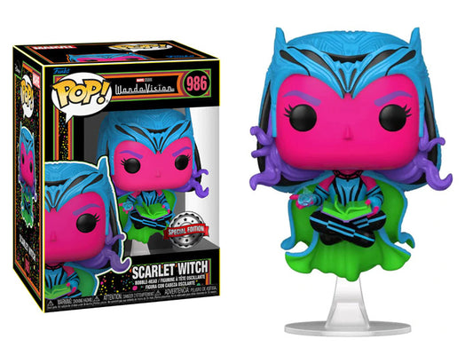 WandaVision - Scarlet Witch Black Light US Exclusive Pop! Vinyl