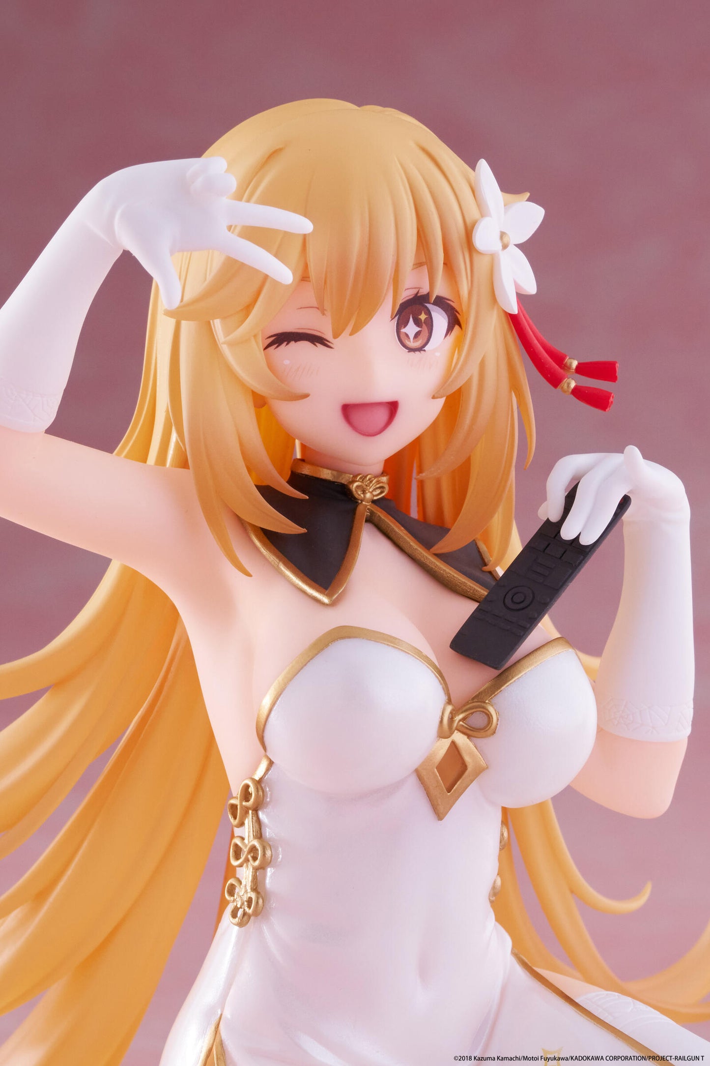 A Certain Scientific Railgun Desktop Cute Figure Misaki Shokuho (Chinese Dress Version)