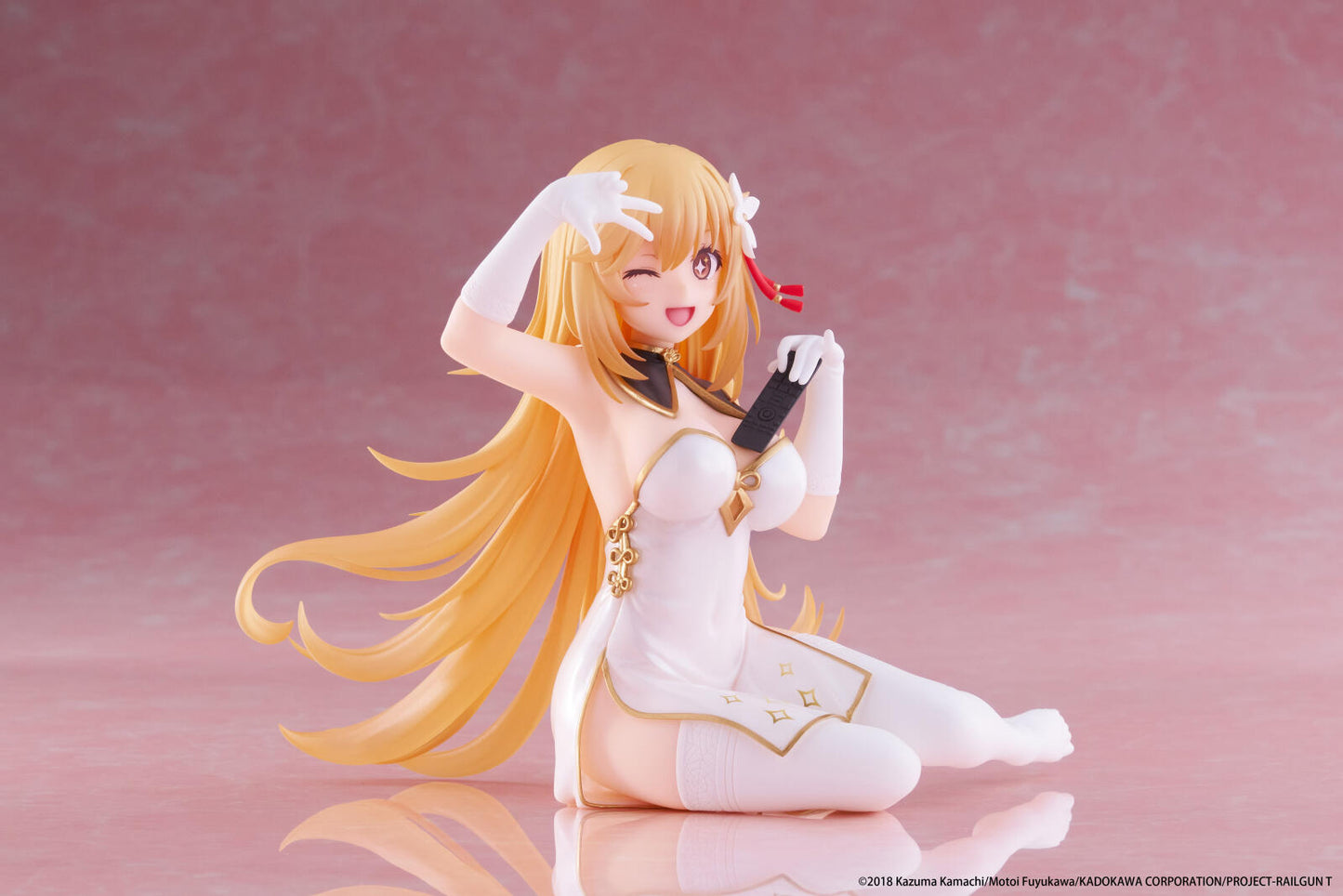 A Certain Scientific Railgun Desktop Cute Figure Misaki Shokuho (Chinese Dress Version)