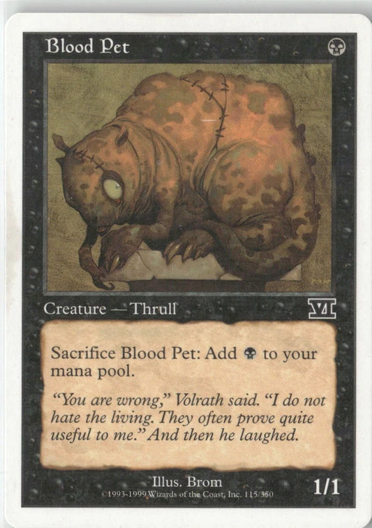 Scan Image | Blood Pet - Classic Sixth Edition | [B597B3BA]
