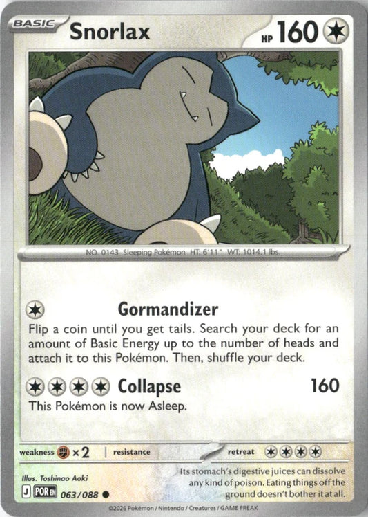 Snorlax - ME03: Perfect Order