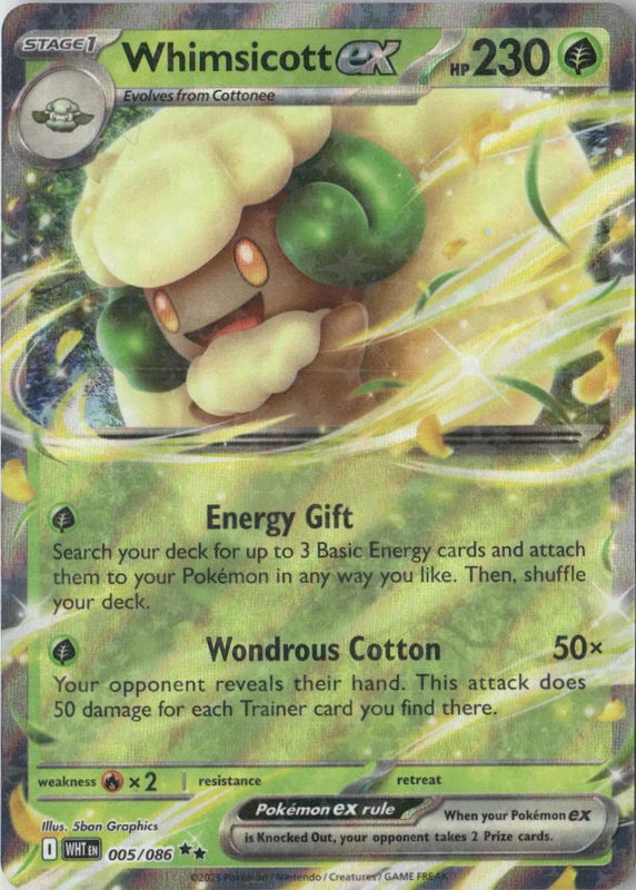 Whimsicott ex - SV: White Flare