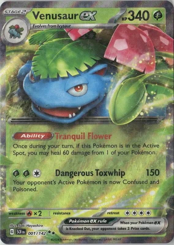 Venusaur ex - SV07: Stellar Crown